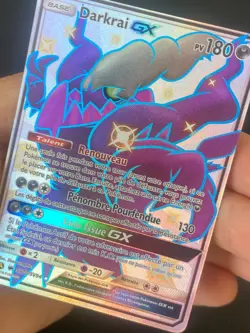 CARTE POKEMON DARKRAI GX SV70/SV94 FR ULTRA RARE SL DESTINEES OCCULTES - NM/M - Image 2