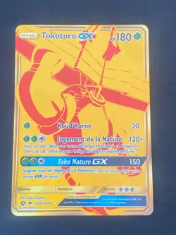 CARTE POKEMON TOKOTORO GX SV91/SV94 FR SECRETE RARE SL DESTINEES OCCULTES - NM+ - Image 1