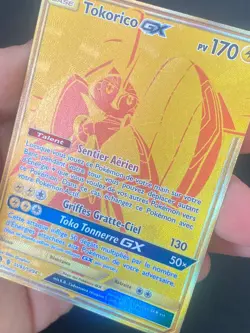 CARTE POKEMON TOKORICO GX SV93/SV94 FR SECRETE RARE SL DESTINEES OCCULTES - NM/M - Image 2