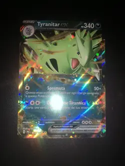 Evoluzioni Prismatiche Tyranitar Ex 064/131 Italiano Ita Carta Pokemon - Image 1