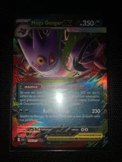 Pokemon Carta Mega Gengar Ex Ascesa Eroica 125/217 Ita Italiano - Image 1