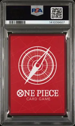 2025 ONE PIECE OP13-CARRYING ON HIS WILL ALTERNATE ART MONKEY D. LUFFY PSA 10 - Image 2