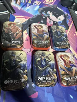 One Piece TCG Tin Pack Set Vol. 2 TS-02 Lot Of 6 English 12 packs 🔥🔥🔥 - Image 1