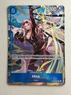 One Piece Heroines Edition English Hina EB03-025 R ALT ART NM - Image 1