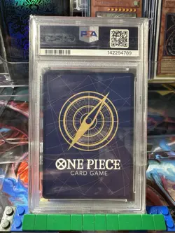 PSA 10 2023 One Piece OP03 Eustass “Captain” Kid Wanted Alternate Art - Image 2