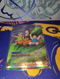 Son Goten/Trunks: Youth FB07-105 Alternate Art Dragonball Super Card English - Image 1