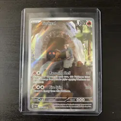 Pokemon TCG Torkoal Scarlet & Violet Twilight Masquerade Holo Card 172/167 - Image 1