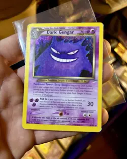 Pokemon TCG Neo Destiny Dark Gengar Holo Card 6/105 Unlimited Rare - Image 3