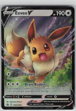 Eevee V - Promo SWSH: Sword & Shield Promo Cards SWSH065 NM - Image 1