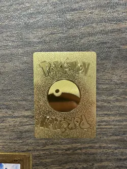 Pokemon Gold Foil Fan Art Rainbow Card Pikachu VMax 44/185 Rare MINT - Image 4