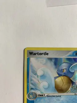 Wartortle 43/100 Holo EX Crystal Guardians Stamped Pokemon Card 2006 TCG LP/MP - Image 3