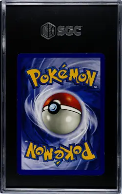 1999 Pokemon BASE UNLIMITED ALAKAZAM 1/102 Holographic Card SGC Graded 7 NMINT - Image 2