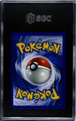 2000 Pokemon BASE UNLIMITED 4/102 CHARIZARD Holographic Card SGC Graded 7 NMINT - Image 2