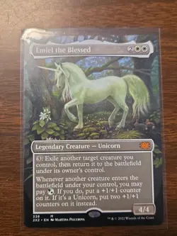 Emiel the Blessed (Borderless) #338 Double Masters 2022 Magic: The Gathering - Image 1