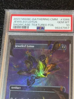 Magic: The Gathering Jeweled Lotus Showcase Textured Foil PSA 10 2023 - Image 1