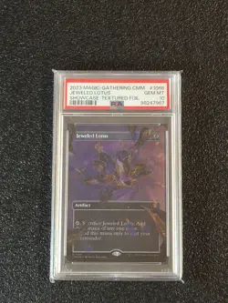 Magic: The Gathering Jeweled Lotus Showcase Textured Foil PSA 10 2023 - Image 3