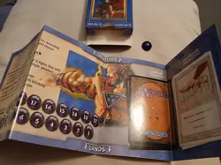 MTG Player B Starter Deck Box 1999 BLUE Scorekeeping Bead Playmat Magic Set Lot - Image 3