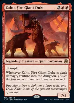 Zalto, Fire Giant Duke [Dungeons & Dragons: Adventures in the Forgotten Realms] - Image 1
