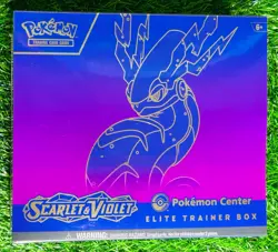 Pokemon Center Scarlet Violet Miraidon Elite Trainer Box ETB Sealed Exclusive - Image 1