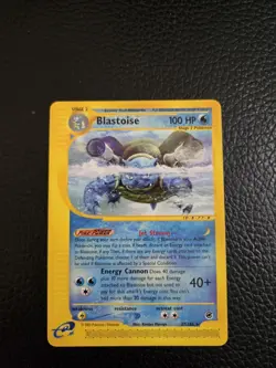 Blastoise 37/165 Reg. Non-Holo Expedition Set Pokemon Card - Image 1