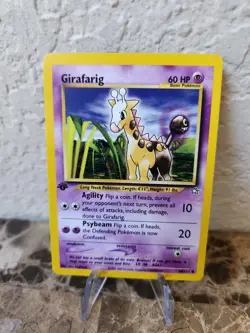 Pokemon Girafarig Neo Genesis 1st Edition 58/111 Common Near Mint - Mint - Image 2