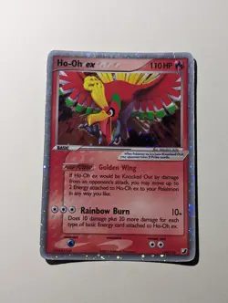 Ho-Oh ex 104/115 Unseen Forces Holo Pokemon Card MP - Image 1