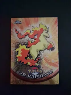 2000 Topps Chrome Pokemon #78 Rapidash - Image 1