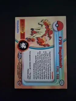 2000 Topps Chrome Pokemon #78 Rapidash - Image 2