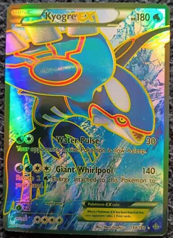 Pokemon Kyogre EX 148/160 Ultra Rare Holo XY Primal Clash Full Art - Image 1