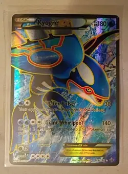 Pokemon Kyogre EX 148/160 Ultra Rare Holo XY Primal Clash Full Art - Image 3