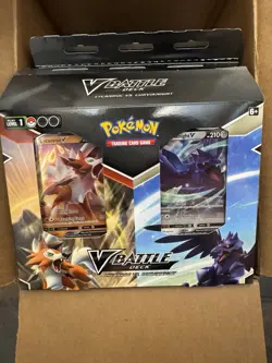 Pokemon TCG V BATTLE DECK Lycanroc vs Corviknight Box of 6 Sets BRAND NEW - Image 3