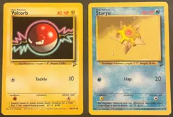 Vintage Pokemon Base Set 2 Lot - WOTC 2000 - 20 non holo + 4 holo - Image 2