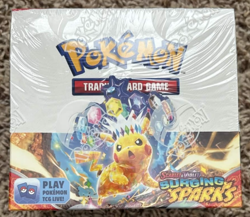 Pokemon Scarlet & Violet Surging Sparks Booster Box New Sealed - Image 1
