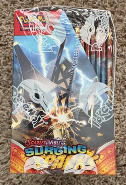 Pokemon Scarlet & Violet Surging Sparks Booster Box New Sealed - Image 4