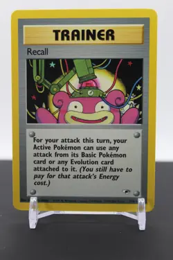 Recall 116/132 Unlimited - 2000 Pokemon Gym Heroes - Image 1
