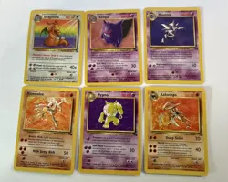 Pokemon 100% Complete Fossil Set 62/62 WOTC 1999 Unlimited. Never Played/NM - Image 4