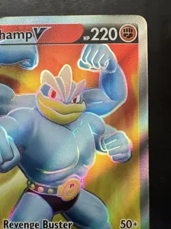 Pokemon Machamp V (Full Art) Ultra Rare SWSH10: Astral Radiance 171/189 (NM) - Image 3