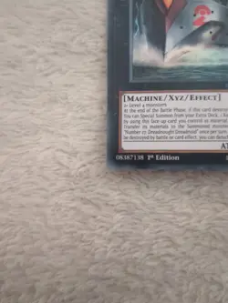 Yugioh Number 27: Dreadnought Dreadnoid DUOV-EN083 Ultra Rare 1st Edition - Image 4