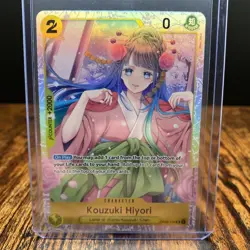 Kouzuki Hiyori OP06-106 SR One Piece Card Game English Super Rare NM - Image 3