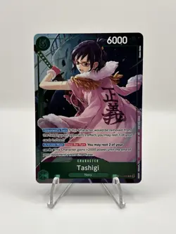 One Piece CCG Tashigi OP14-029 Dash Pack CHASE CARD - FULL ART - English - MINT - Image 1
