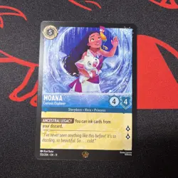 Moana - Curious Explorer 155/204 Legendary Disney Lorcana Winterspell NM - Image 1