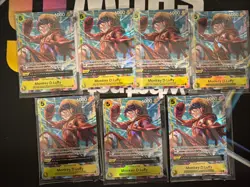 Monkey.D.Luffy OP07-109 One Piece Promotion Card Foil Sealed - Image 1