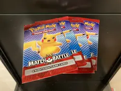✨ 4 PACKS / POKEMON MATCH BATTLE 4 CARD PACK / McDONALD'S HAPPY MEAL / SEALED - Image 4