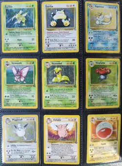 Complete Jungle Set 64/64 Pokemon Cards WOTC TCG 1999 Jolteon Flareon Vaporeon - Image 2