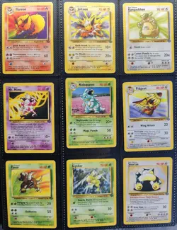 Complete Jungle Set 64/64 Pokemon Cards WOTC TCG 1999 Jolteon Flareon Vaporeon - Image 3