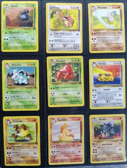 Complete Jungle Set 64/64 Pokemon Cards WOTC TCG 1999 Jolteon Flareon Vaporeon - Image 5