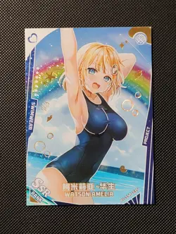 PJ-SSR-035 Watson Amelia Hololive Vtuber Project Maiden Goddess Story Holo Card - Image 1