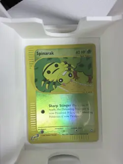 Pokemon Spinarak 111/147 2002 Nintendo Holo Basic Bug 40 HP Card - Image 1