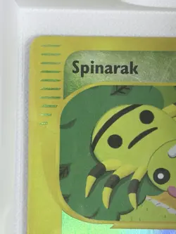 Pokemon Spinarak 111/147 2002 Nintendo Holo Basic Bug 40 HP Card - Image 3