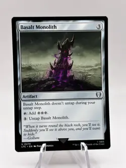 Basalt Monolith 0274 The Lord of the Rings Commander LTC MTG NM - Image 1